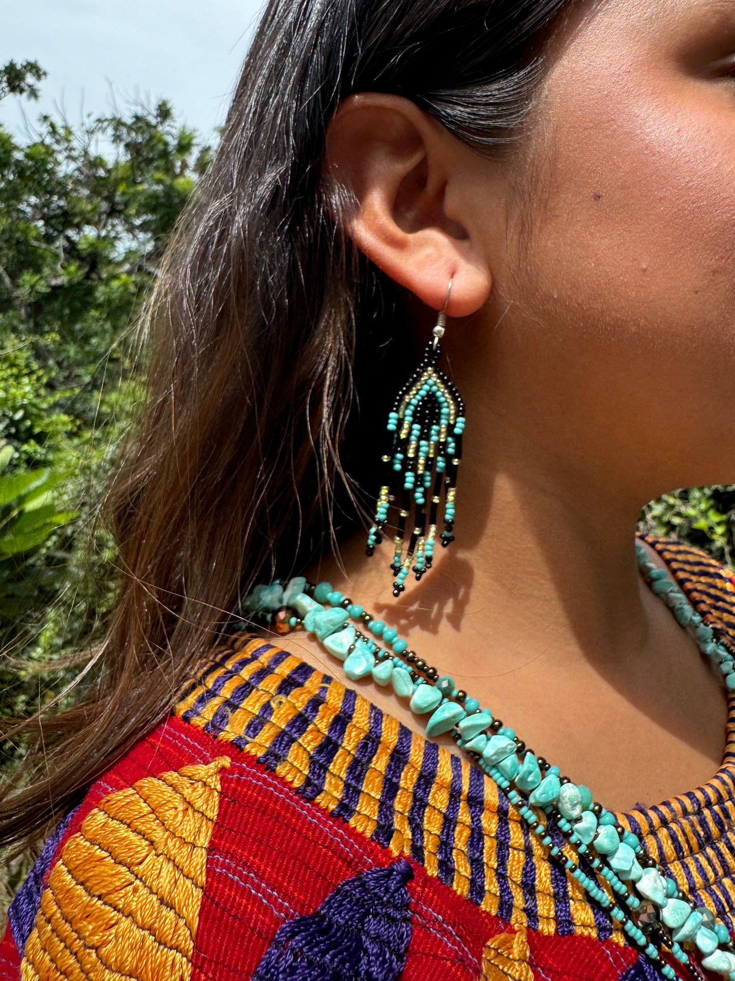 Beaded Earrings (Medium)